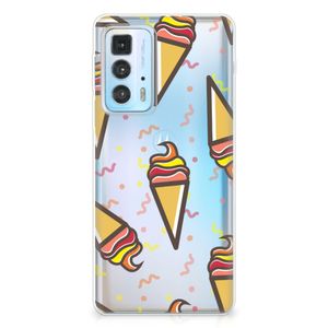 Motorola Edge 20 Pro Siliconen Case Icecream