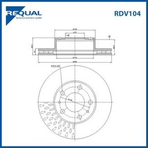 Requal Remschijf RDV104