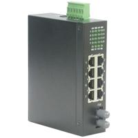 ROLINE Industrial Switch, 7x RJ-45, 1x ST, unmanaged - thumbnail