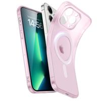 iPhone 13 Pro Max Zero Clear Case (HaloLock) - Frosted Pink