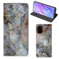 Samsung Galaxy S20 Plus | Standcase | Marmer Grijs