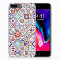 Apple iPhone 7 Plus | 8 Plus | TPU | Siliconen hoesje | Tiles Color