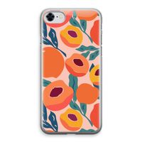 Perzik: iPhone 8 Transparant Hoesje