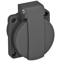 OBO Bettermann 6109873 Aanbouwcontactdoos IP44 Zwart