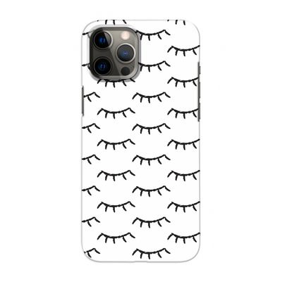 Wimpers: Volledig geprint iPhone 12 Pro Max Hoesje