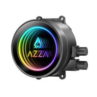 Azza LCAZ-120C-ARGB koelsysteem voor computers Processor Kit voor vloeistofkoeling 12 cm Zwart 1 stuk(s) - thumbnail
