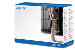 LogiLink AH0012 HDMI Adapter [1x HDMI-stekker - 1x HDMI-bus] Zwart