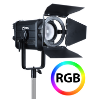 Falcon Eyes RGB LED Fresnel Spot Dimbaar DM4 400W - thumbnail