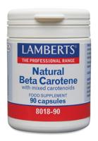 Lamberts Vitamine A 15mg natuurlijke (beta caroteen) 90 Capsules