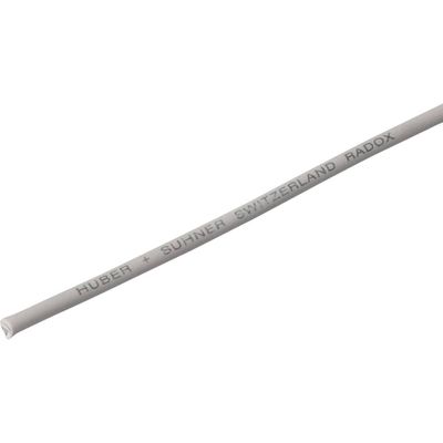 Huber+Suhner 12509654 Draad Radox® 155 1 x 0.25 mm² Grijs per meter