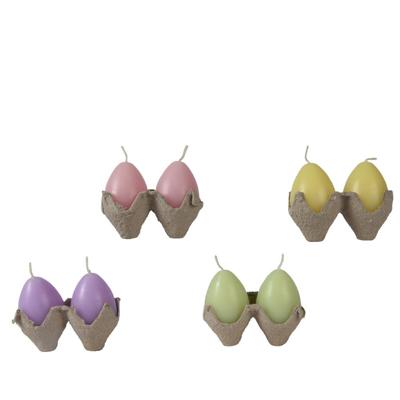 Kaars Eivorm 2 delig h6,4cm Kaars Eivorm 2 delig h6,4cm