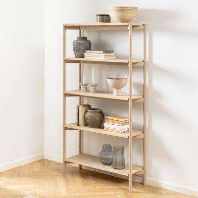 Bendt Wandrek 'Calais' Eiken whitewash, 160 x 86cm