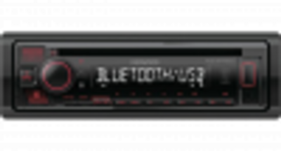 Kenwood KDC-BT460U Radio-CD Speler - Bluetooth - Rood