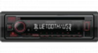 Kenwood KDC-BT460U Radio-CD Speler - Bluetooth - Rood