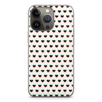 Hartjes: iPhone 13 Pro Transparant Hoesje