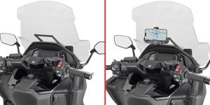 GIVI Accessoire steun, Accessoiresteun voor aan het stuur, FB1211