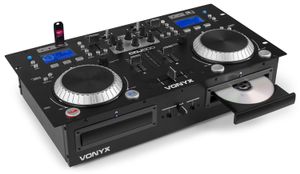 Retourdeal - Vonyx CDJ500 CD/USB speler met Bluetooth, mixer en
