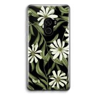 Wit bloemenpatroon: Xiaomi Mi Mix 2 Transparant Hoesje