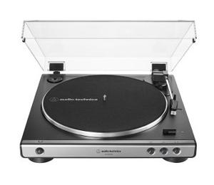 Audio-Technica AT-LP60XUSB Draaitafel met riemaandrijving Grijs, Metallic Volautomatisch