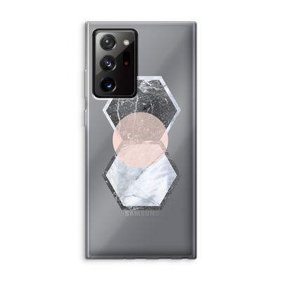 Creatieve toets: Samsung Galaxy Note 20 Ultra / Note 20 Ultra 5G Transparant Hoesje
