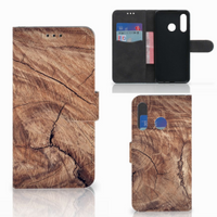 Huawei P30 Lite (2020) Book Style Case Tree Trunk - thumbnail