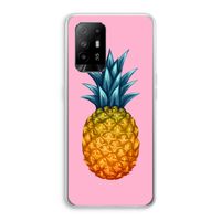 Grote ananas: Oppo A94 5G Transparant Hoesje