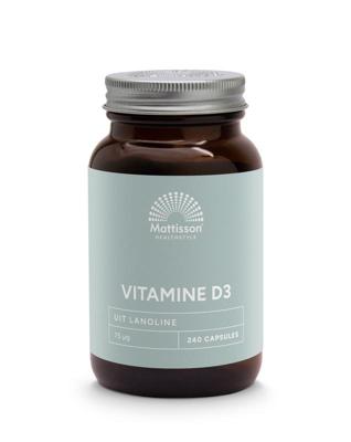 Mattisson Vitamine D3 75 mcg 3000IE