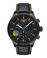 Horlogeband Tissot T1166173605102 / T600041553 Leder Zwart 22mm