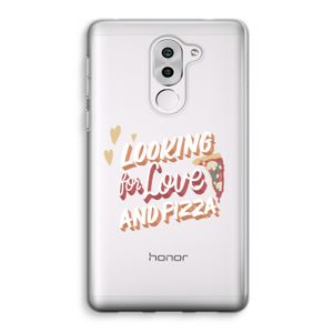 Pizza is the answer: Honor 6X Transparant Hoesje