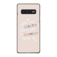 Right Place: Samsung Galaxy S10 4G Volledig Geprint Hoesje
