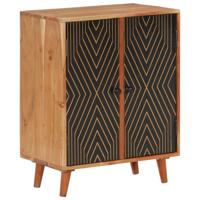 Dressoir 60x35x74 cm massief acaciahout
