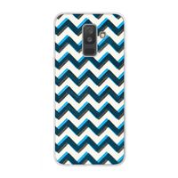 Onderbroken lijn: Samsung Galaxy A6 Plus (2018) Transparant Hoesje