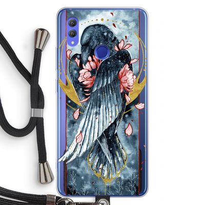 Golden Raven: Honor Note 10 Transparant Hoesje met koord