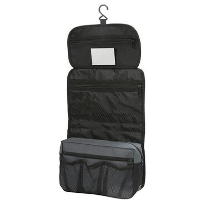 Shugon Toilettas Hangend - meerdere vakken - 27 x 17 cm - zwart/ grijs