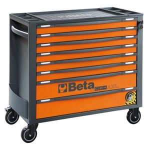 Beta RSC24AXL/8-O Gereedschapswagen met 8 laden | met anti-omval beveiliging | breed model - 024004281 - 024004281