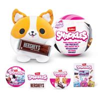 Snackles verrassingsbal pluche met snack S1 Snackles verrassingsbal pluche met snack S1
