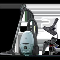 AEG VX8 Stofzuiger Met stofzak - 57 dB - Parketzuigmond VX82-1-4MB AEG VX8 Stofzuiger Met stofzak - 57 dB - Parketzuigmond VX82-1-4MB