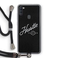 Hustle: Samsung Galaxy A11 Transparant Hoesje met koord