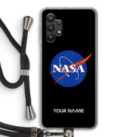 NASA: Samsung Galaxy A32 5G Transparant Hoesje met koord