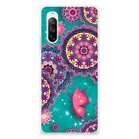 Sony Xperia 10 III | Hoesje maken | Cirkels en Vlinders