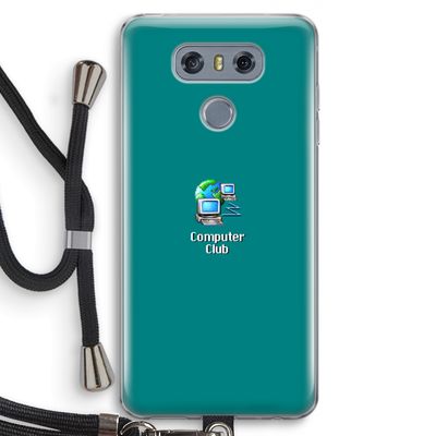 Win98: LG G6 Transparant Hoesje met koord