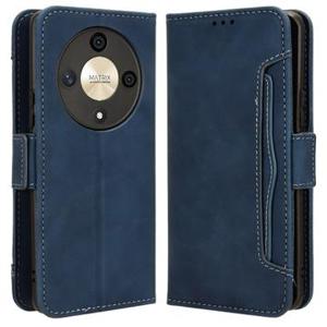 Honor Magic6 Lite/X9b Cardholder Series Portemonnee Hoesje - Blauw