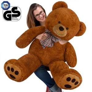 Monzana Knuffelbeer - Pluche - 100cm - Bruin