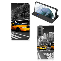 Samsung Galaxy S21 FE Book Cover New York Taxi