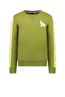 Tygo & Vito Jongens sweater - Forrest groen - thumbnail