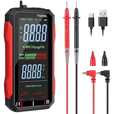 Prestara Professionele Digitale Multimeter - Nauwkeurigheid en Gemak voor Elk Project