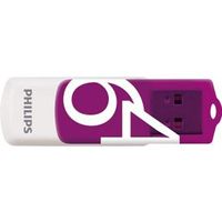 Philips FM64FD05B USB flash drive 64 GB USB Type-A 2.0 Paars, Wit - thumbnail