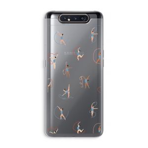 Dancing #3: Samsung Galaxy A80 Transparant Hoesje
