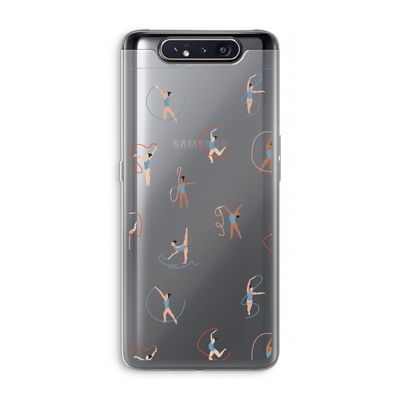 Dancing #3: Samsung Galaxy A80 Transparant Hoesje