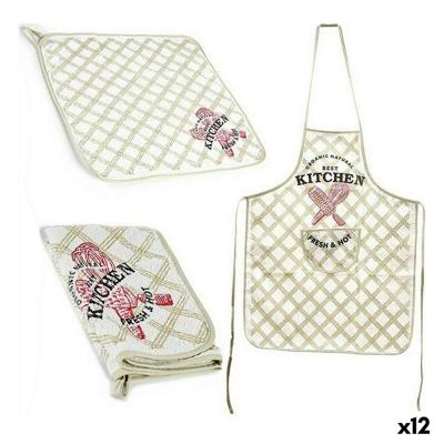 Keukenset Kinvara 1105 1105 Wit Polyester 2 Onderdelen